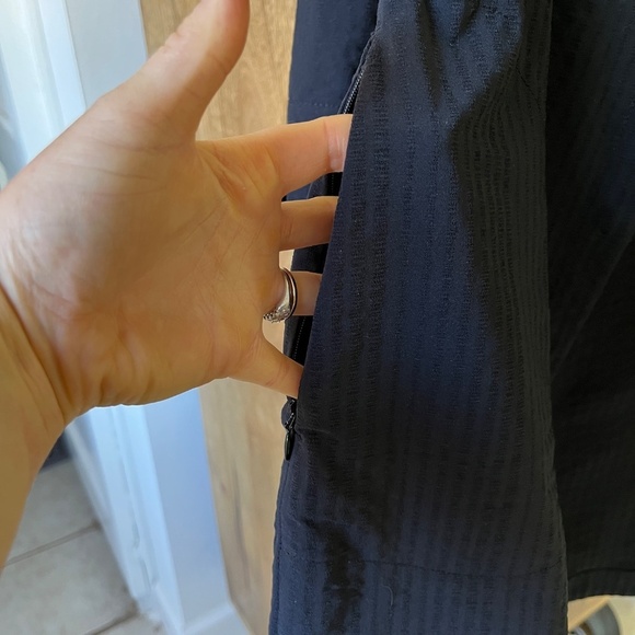 NWOT Title Nine Speed Racer Button Down Tunic, 3/4 sleeves | Black | Size S - Picture 6 of 9